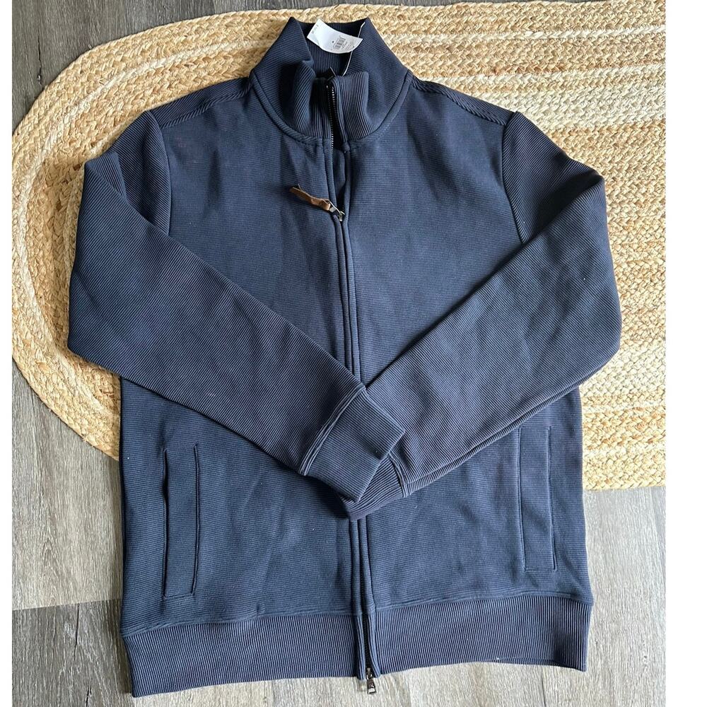 BANANA REPUBLIC Men's Ottoman Sweater Size M In Navy